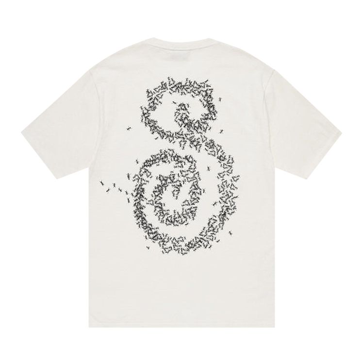 Stussy Ants Pigment Dyed Tee Natural