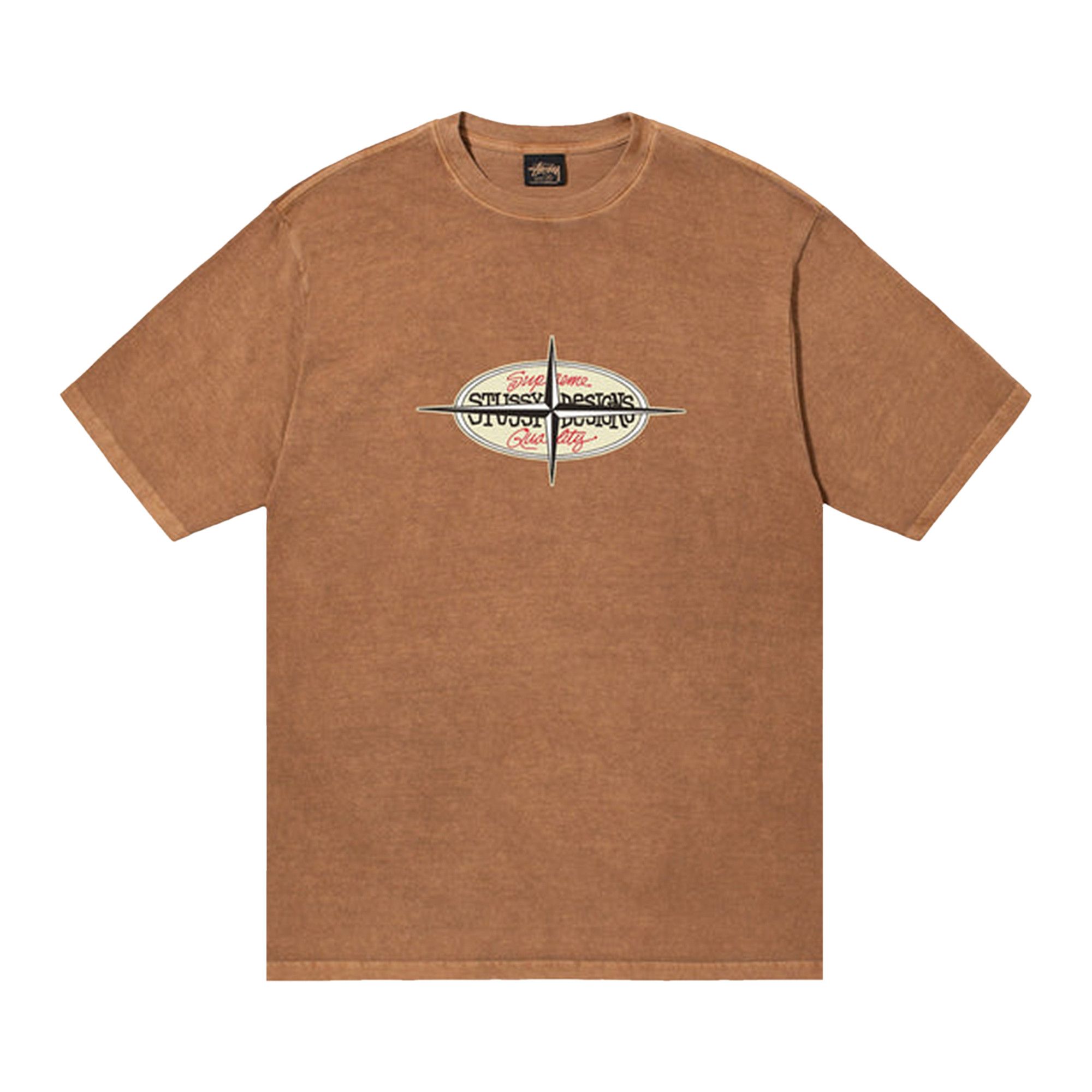 stussy points pigment dyed tee