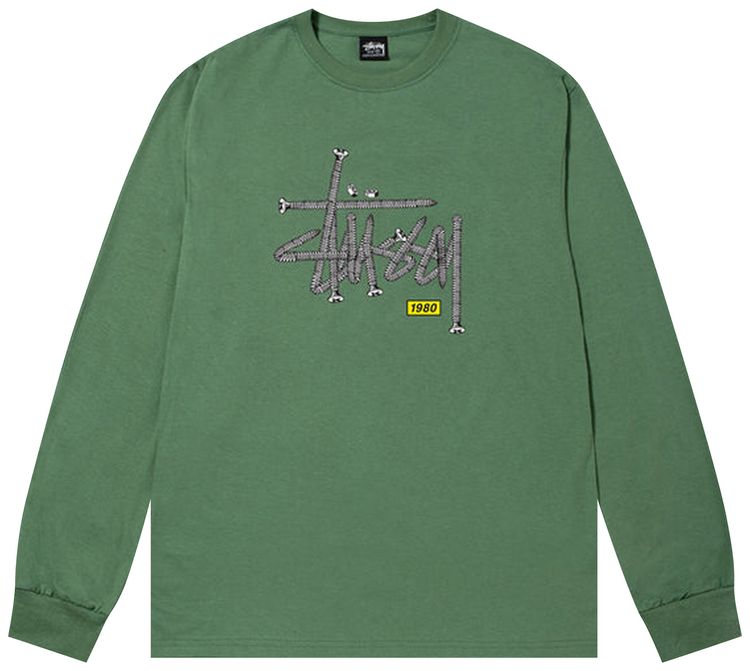 Stussy Hardware Long Sleeve Tee Sage