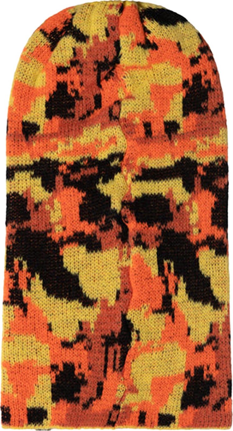 Stussy Camo Balaclava Orange