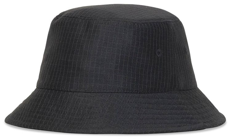 Stussy Grid Basic Bucket Hat Black