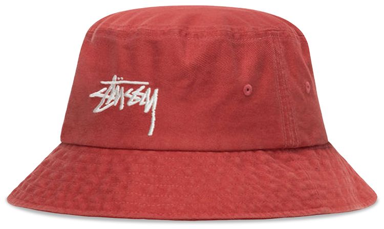 Stussy Big Stock Bucket Hat Orange