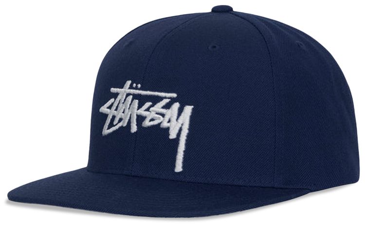 Stussy Big Stock Wool Cap Navy