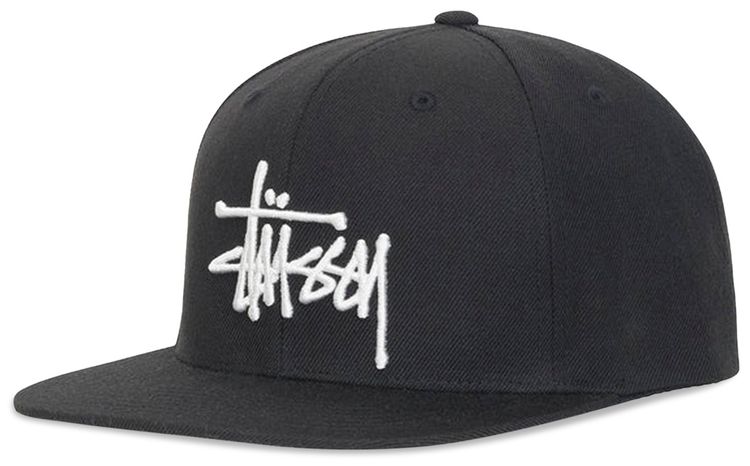 Stussy Big Basic Cap Black