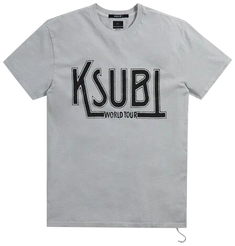 Ksubi Ticket Biggie T Shirt Grey