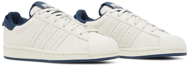 Adidas Superstar J Chalk White Crew Navy