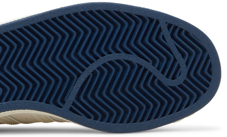 Adidas Superstar J Chalk White Crew Navy