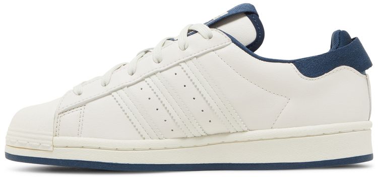 Adidas Superstar J Chalk White Crew Navy