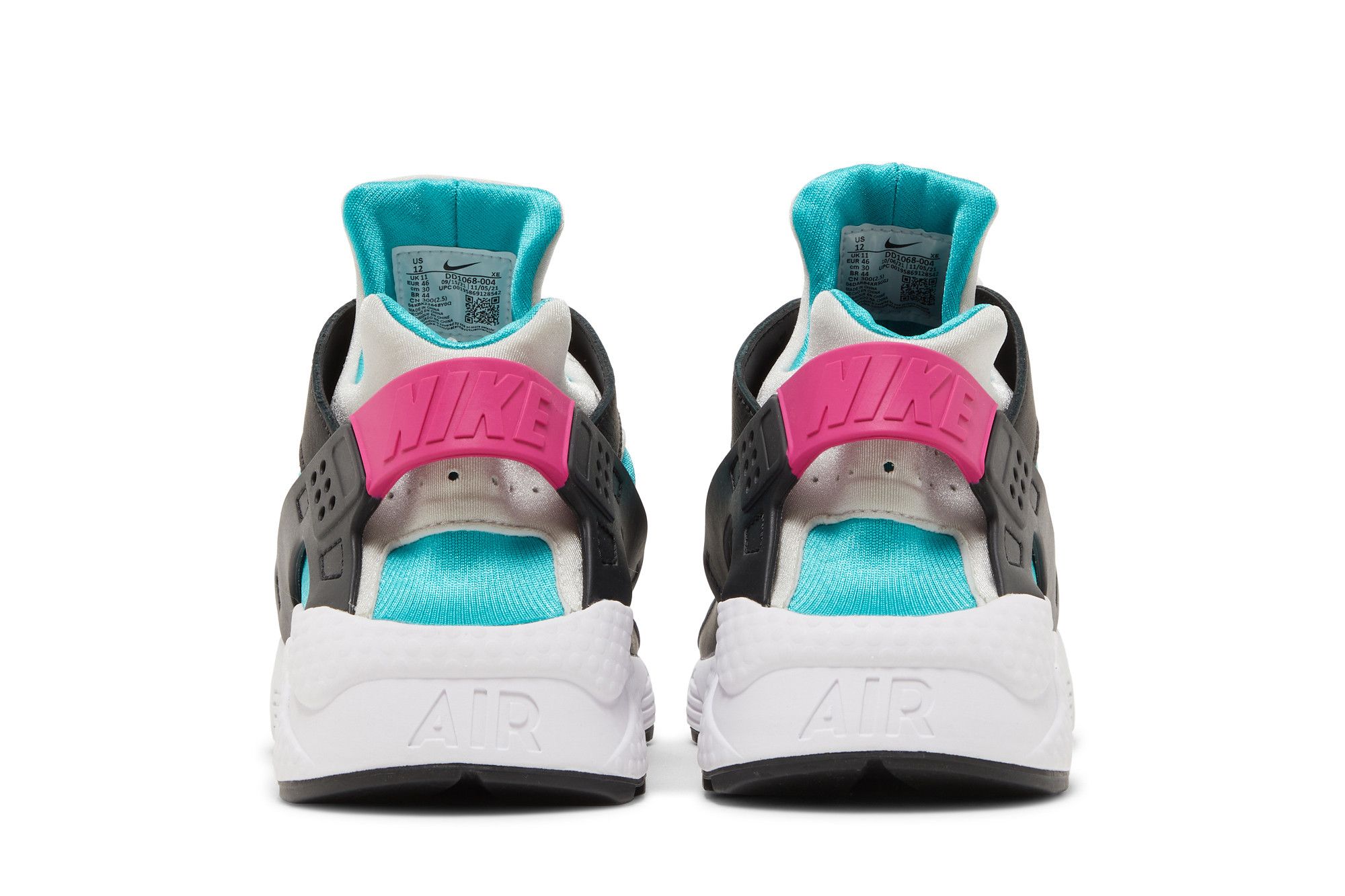 Black and pink huraches best sale