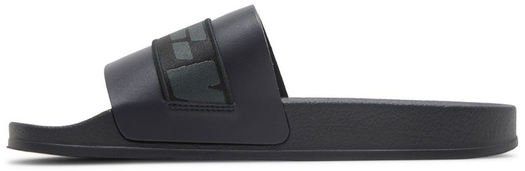 Off White Industrial Belt Slider Black