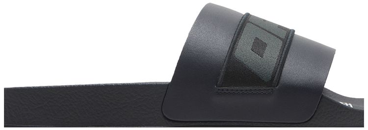 Off White Industrial Belt Slider Black