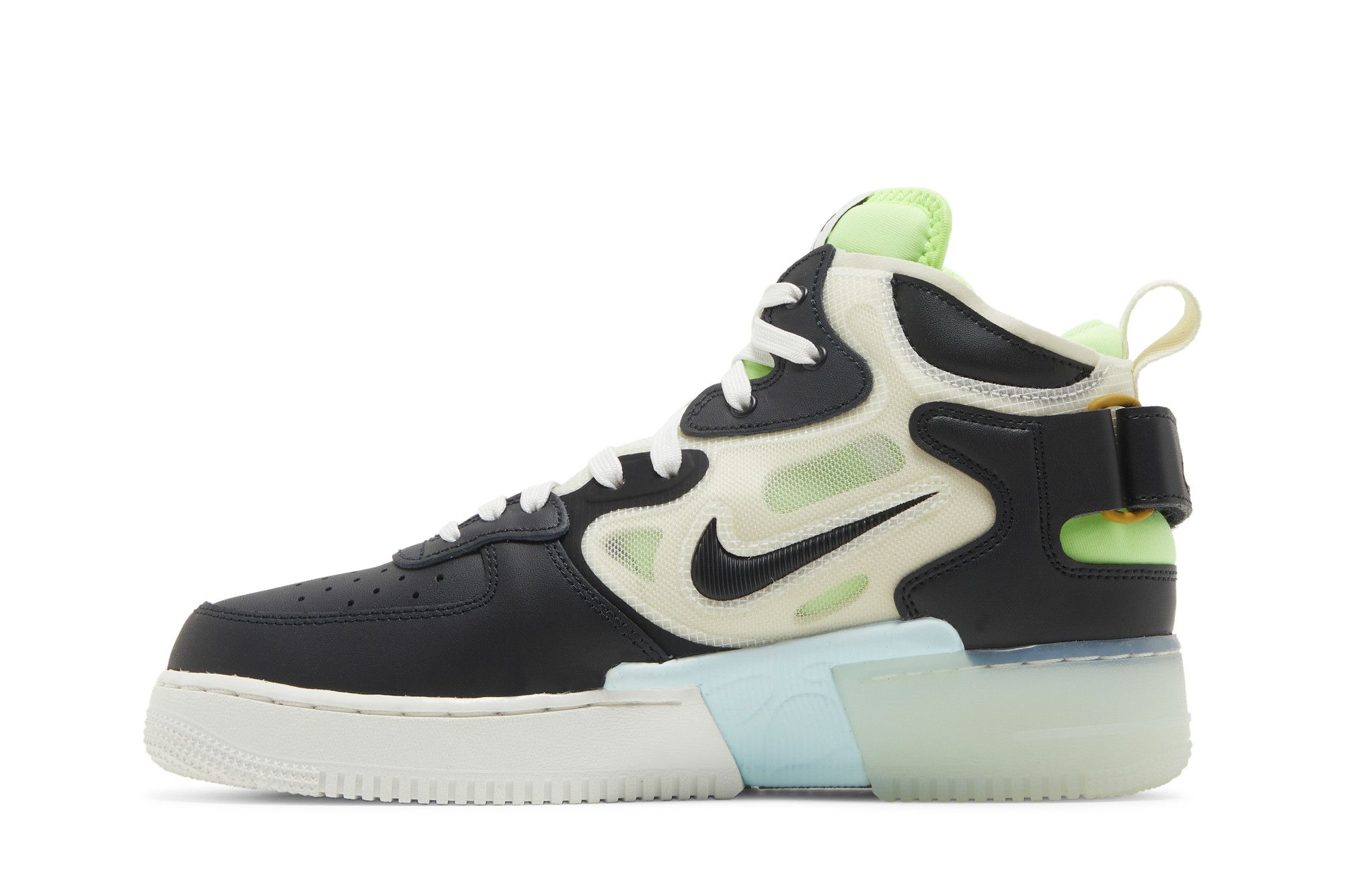 Nike react mid black online