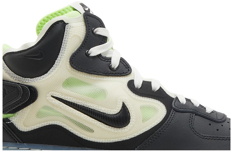 Nike Air Force 1 Mid React Black Neon