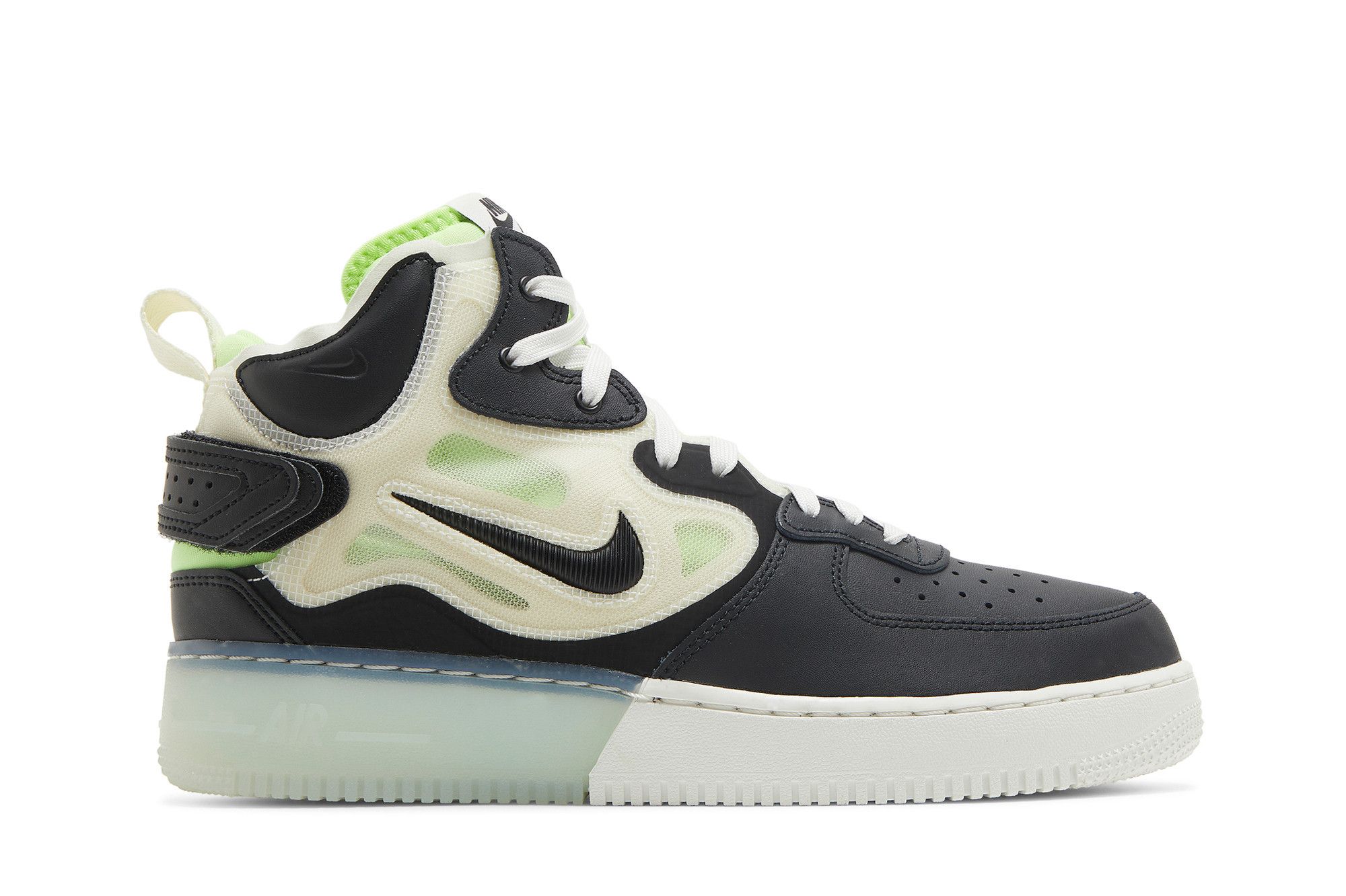 Nike air force shop 1 high neon