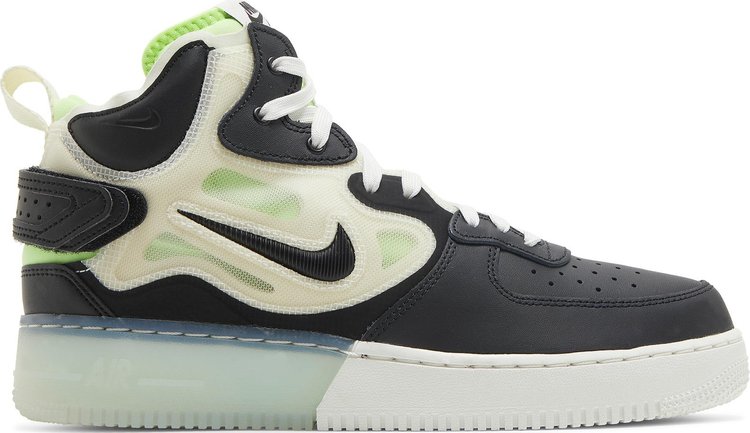 Buy Air Force 1 Mid React 'Black Neon' - DQ1872 100 | GOAT