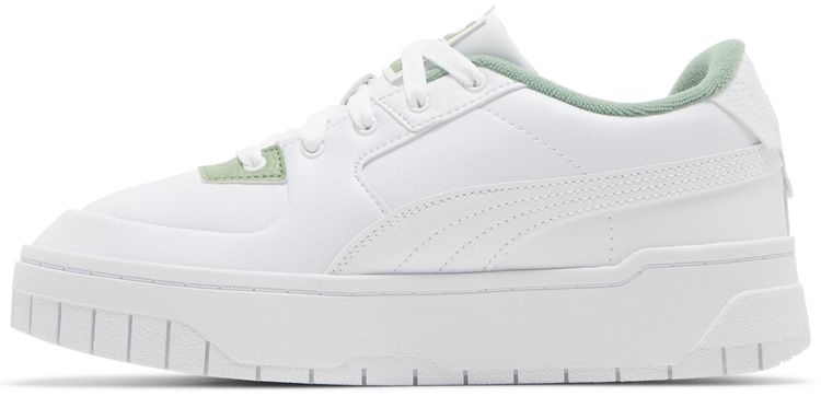 Puma Wmns Cali Dream Terry White Dusty Green