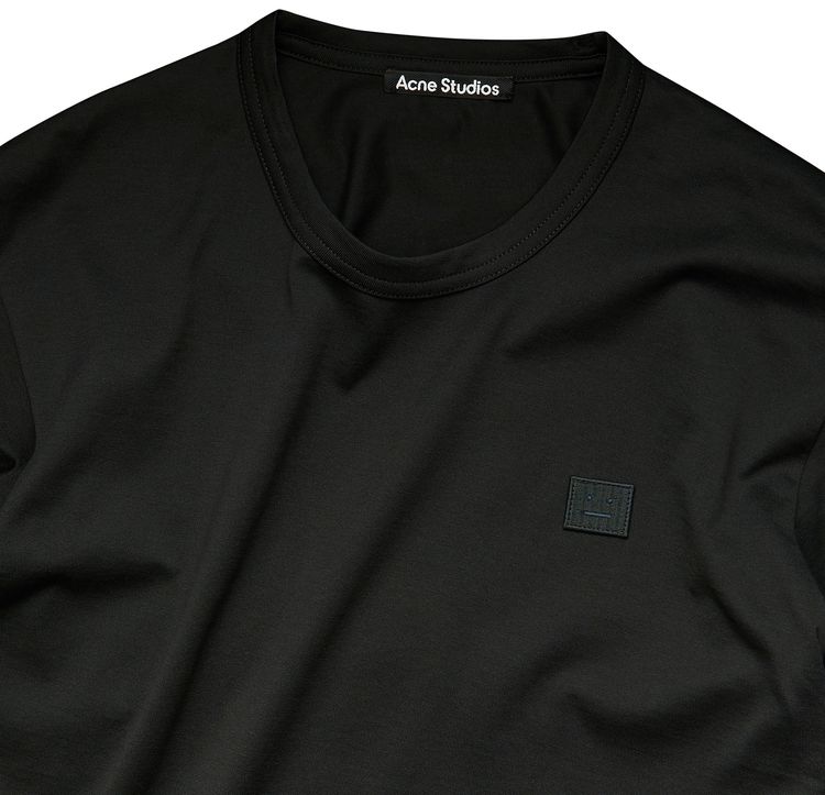 Acne Studios Nash Face T Shirt Black