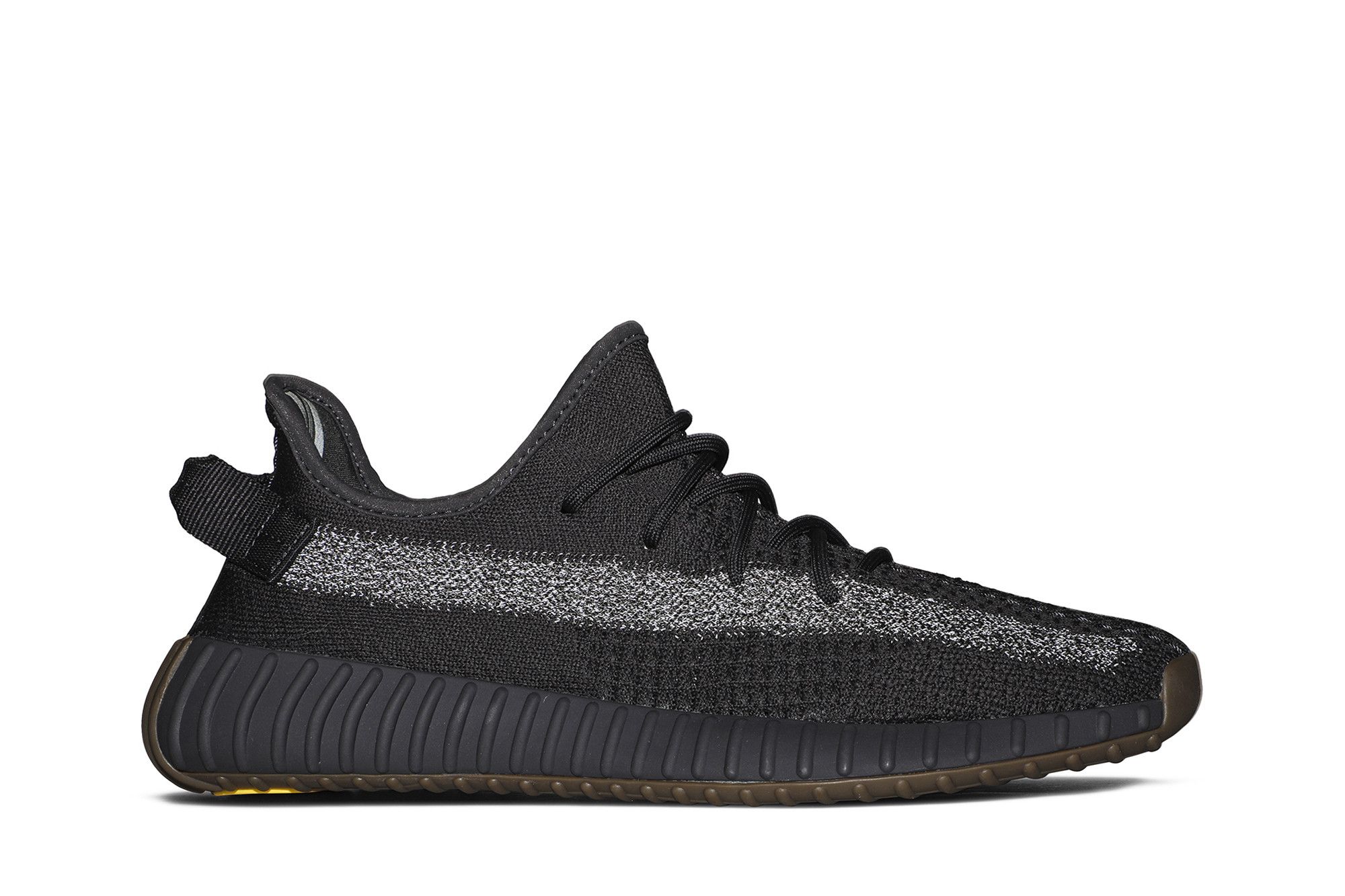 Black reflective yeezy discount