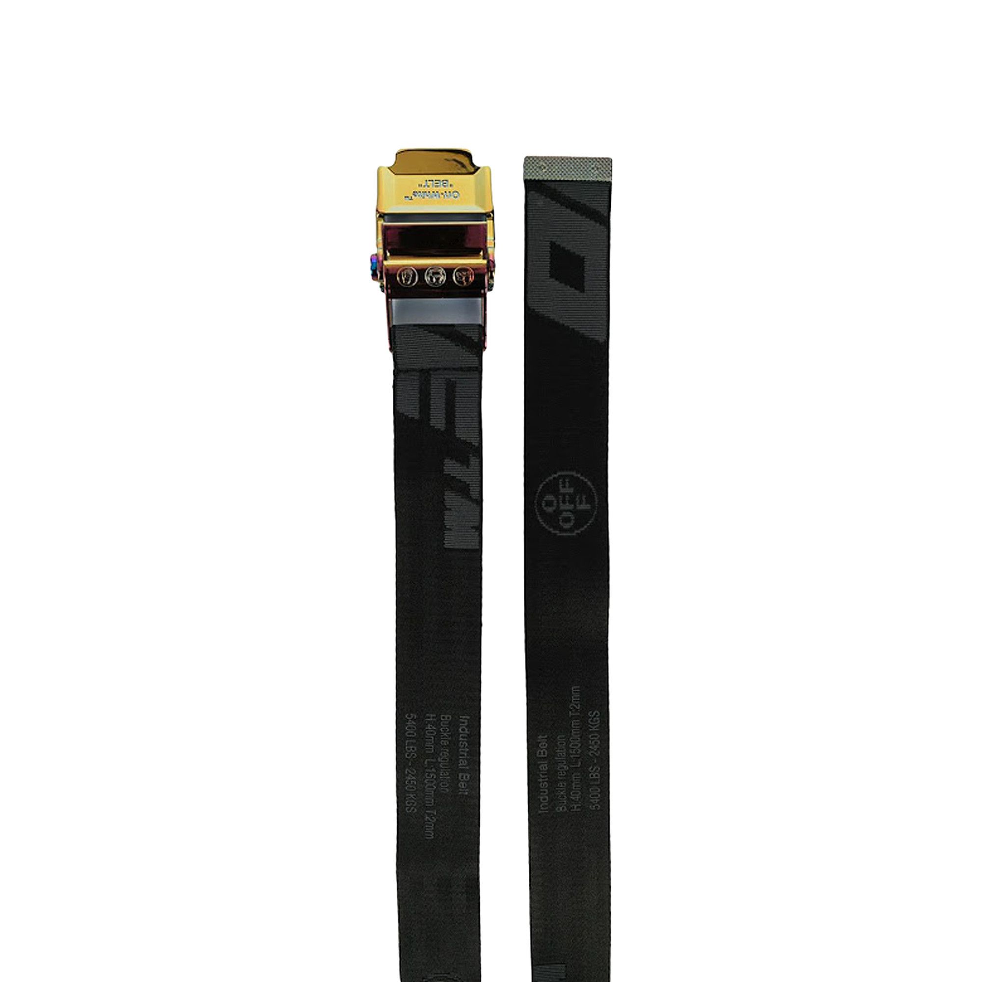 Buy Off White 2.0 Industrial Belt Black OMRB034S20F420411010 GOAT CA
