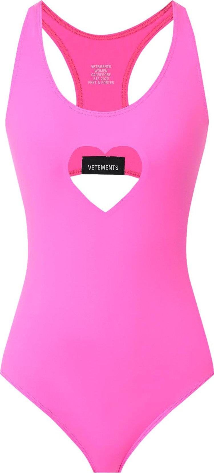 Vetements Heart Swimsuit 'Pink'