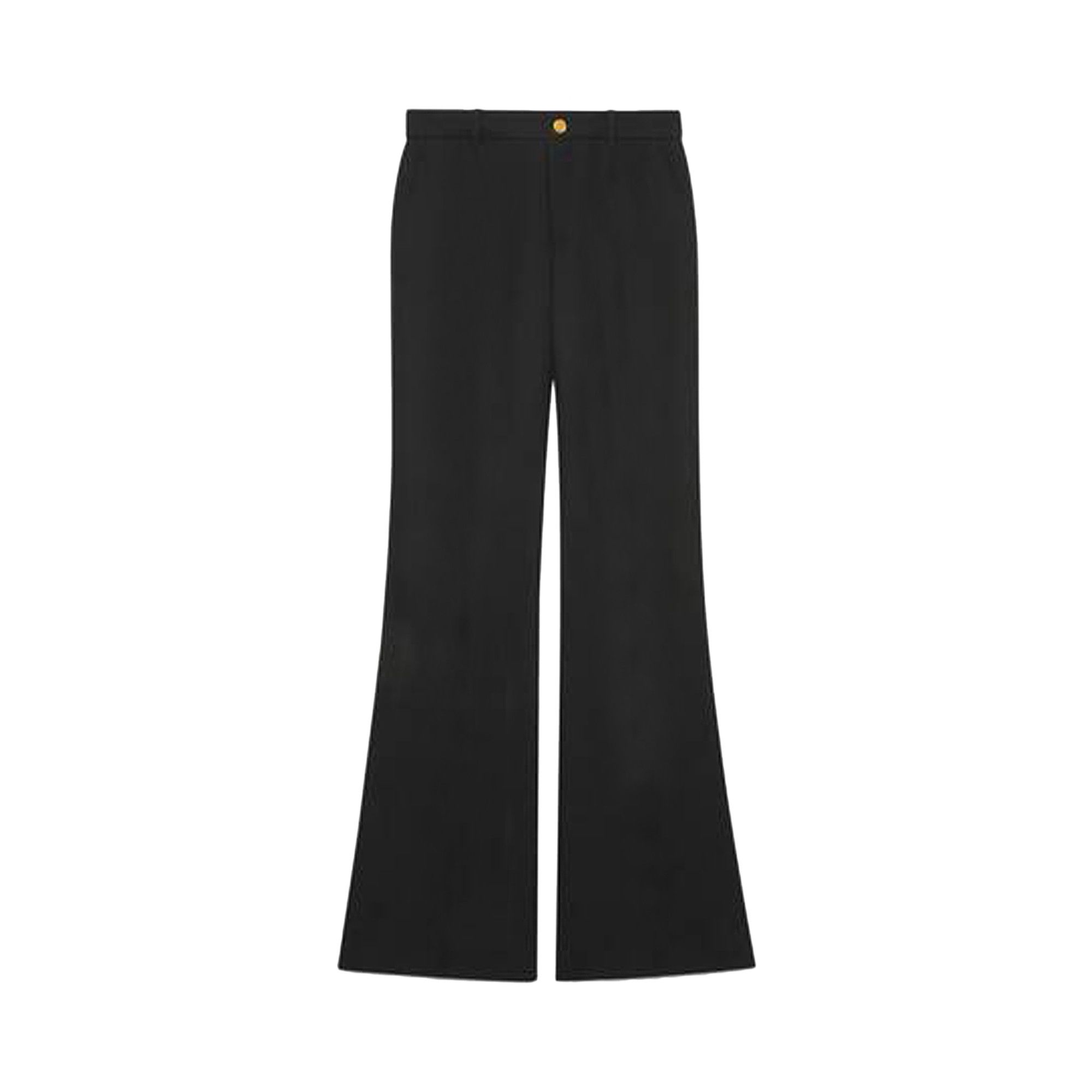 パンツ GUCCI Cady trousers Gucci Cady Stretch Bootcut Trousers With Side Piping Details