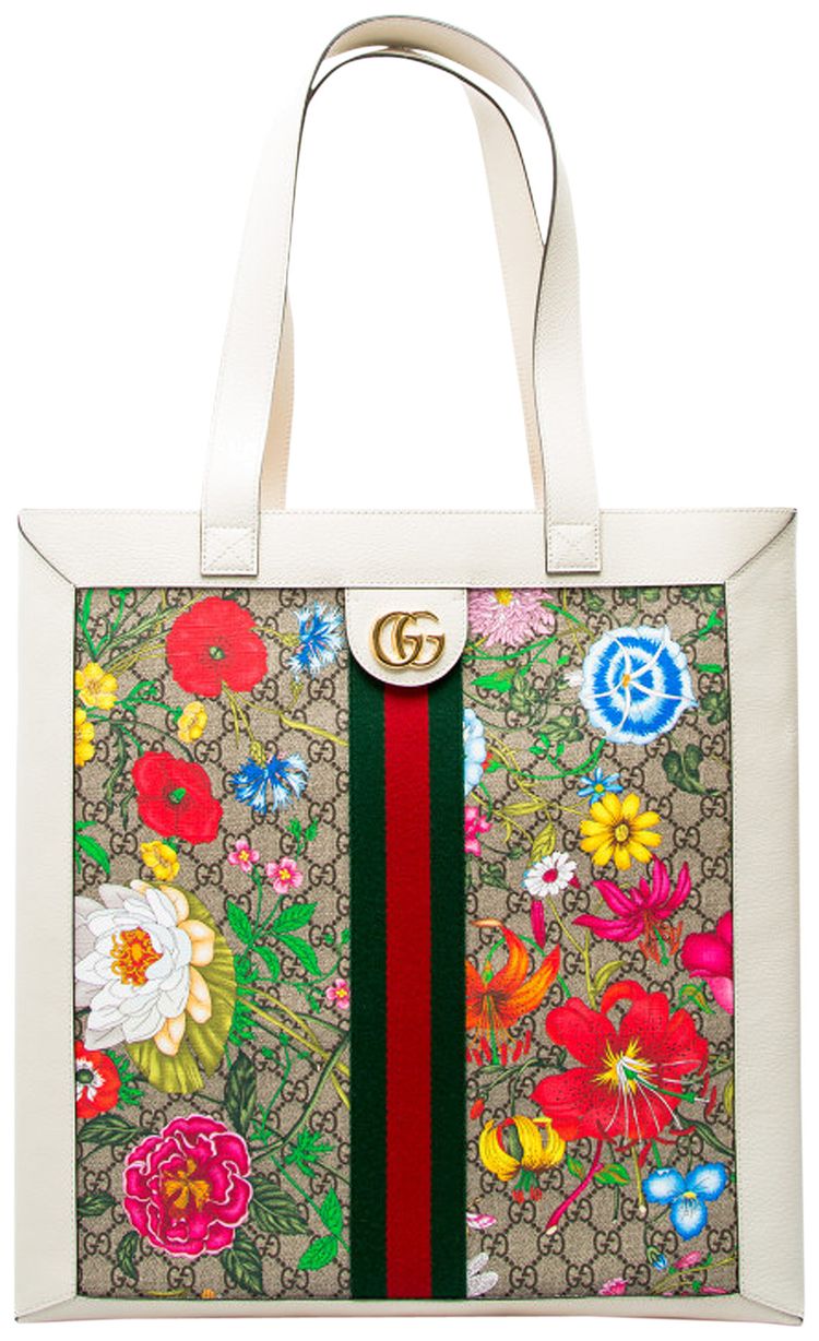 Gucci Ophidia Large Tote Bag BeigeMystic White