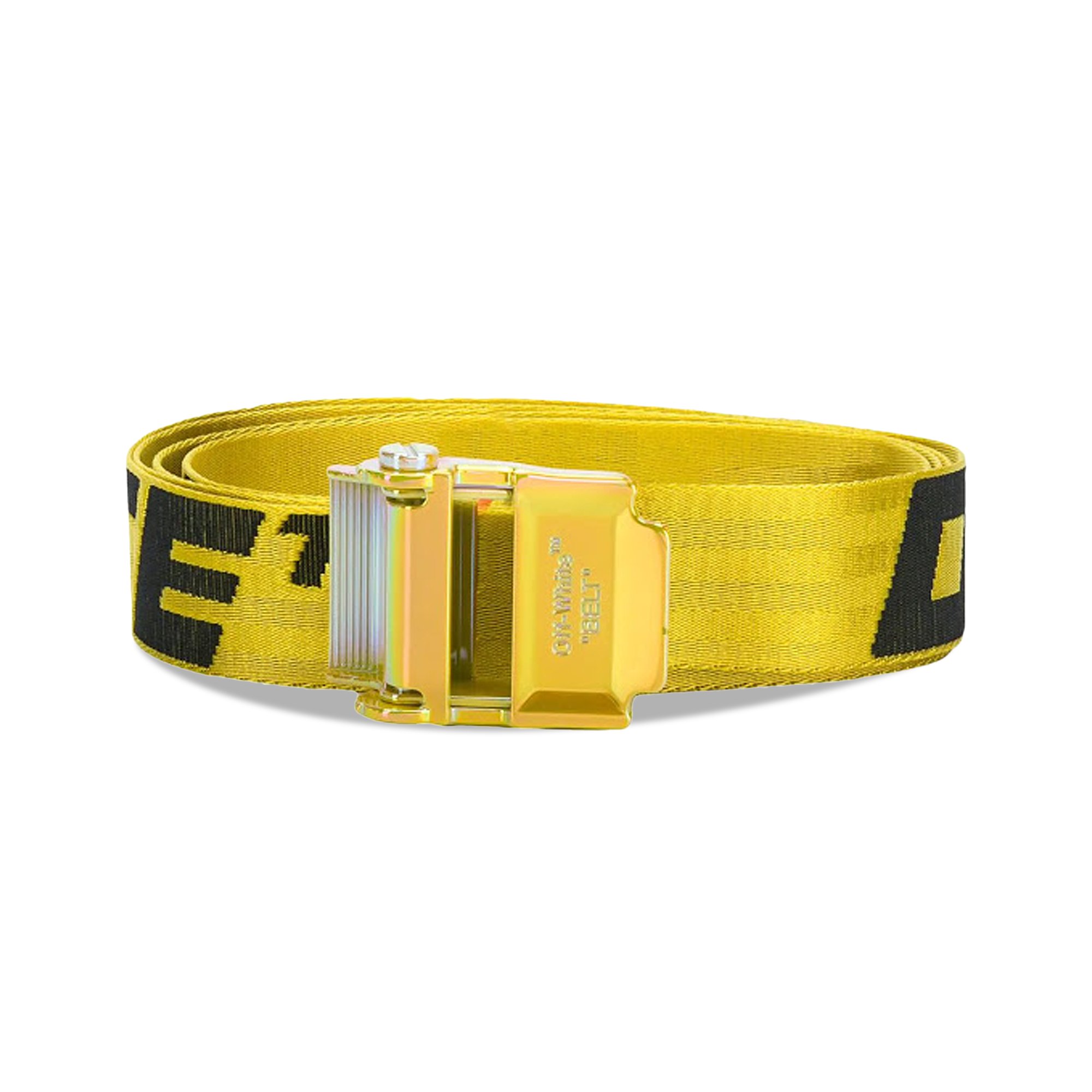 Off-White 2.0 Industrial Belt 'Yellow'