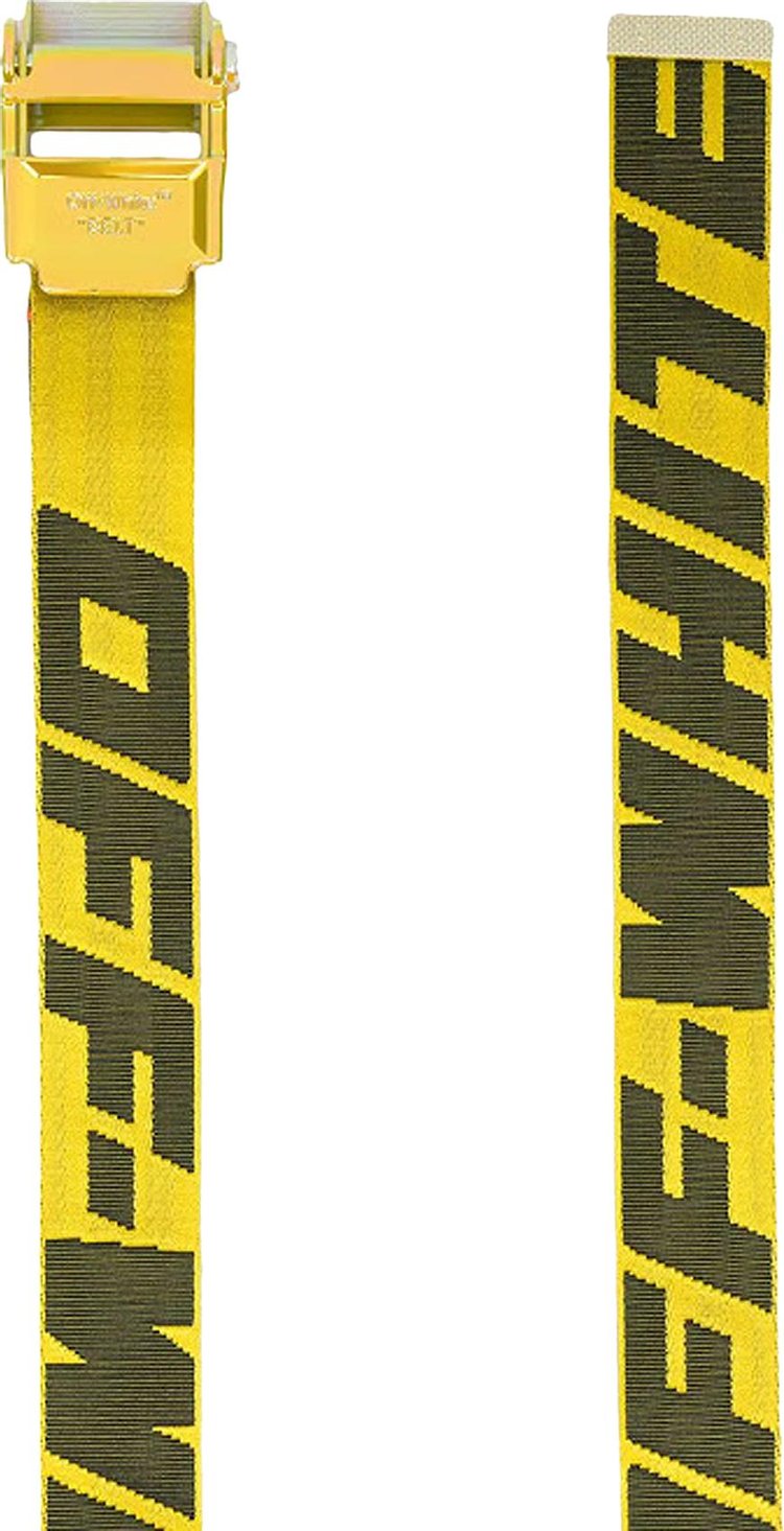 Off White 20 Industrial Belt Yellow