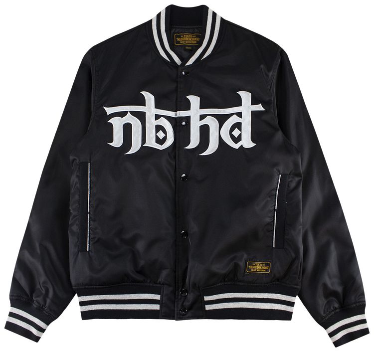 Neighborhood Stadium Jacket Black