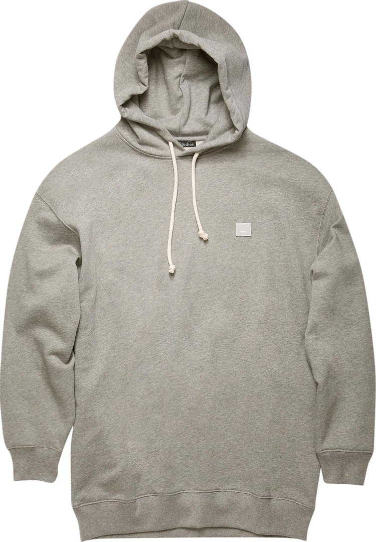 Acne Studios Oversized Hooded Sweatshirt 'Light Grey Melange'