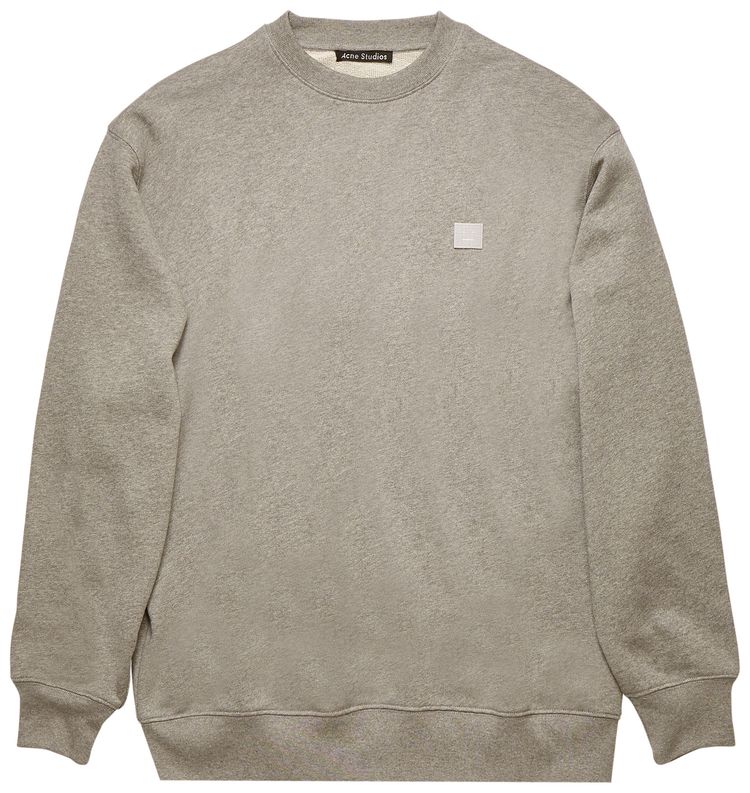 Acne Studios Oversized Sweatshirt Light Grey Melange