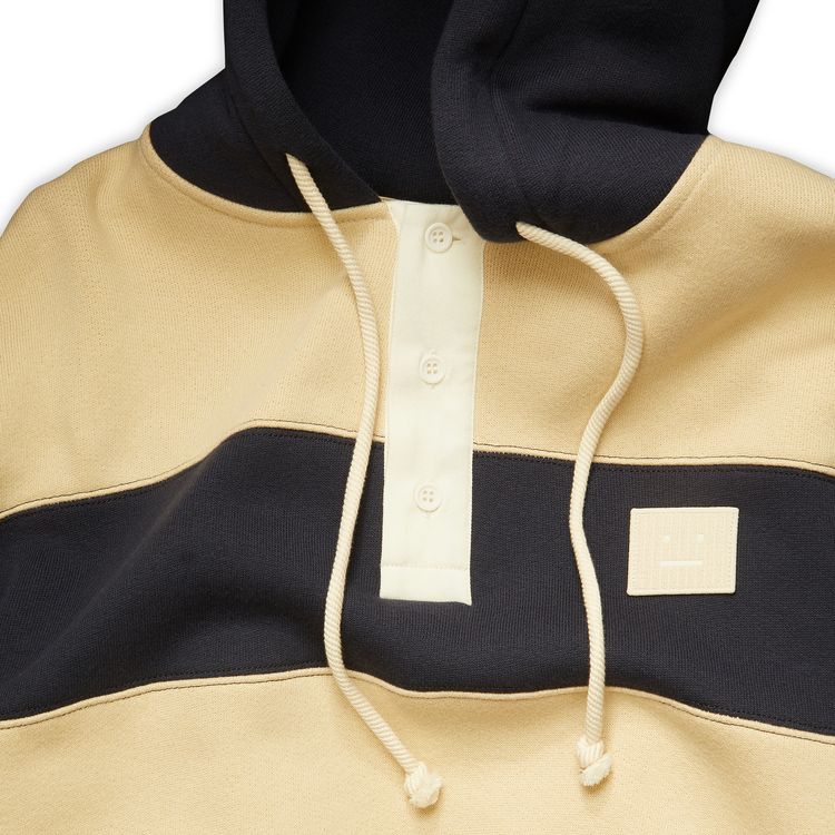 Acne Studios Hooded Rugby Sweatshirt Navy