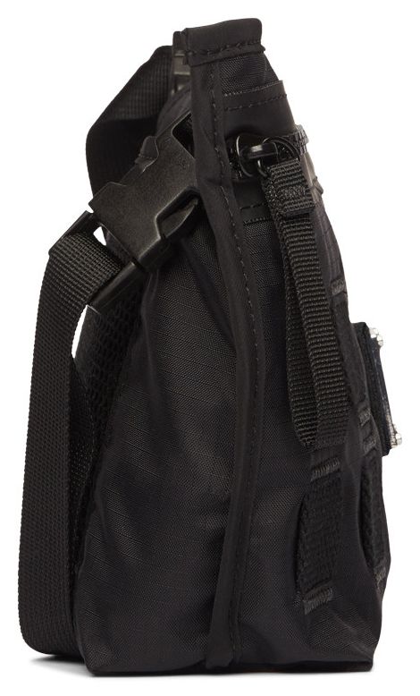 Acne Studios Logo Plaque Belt Bag Black