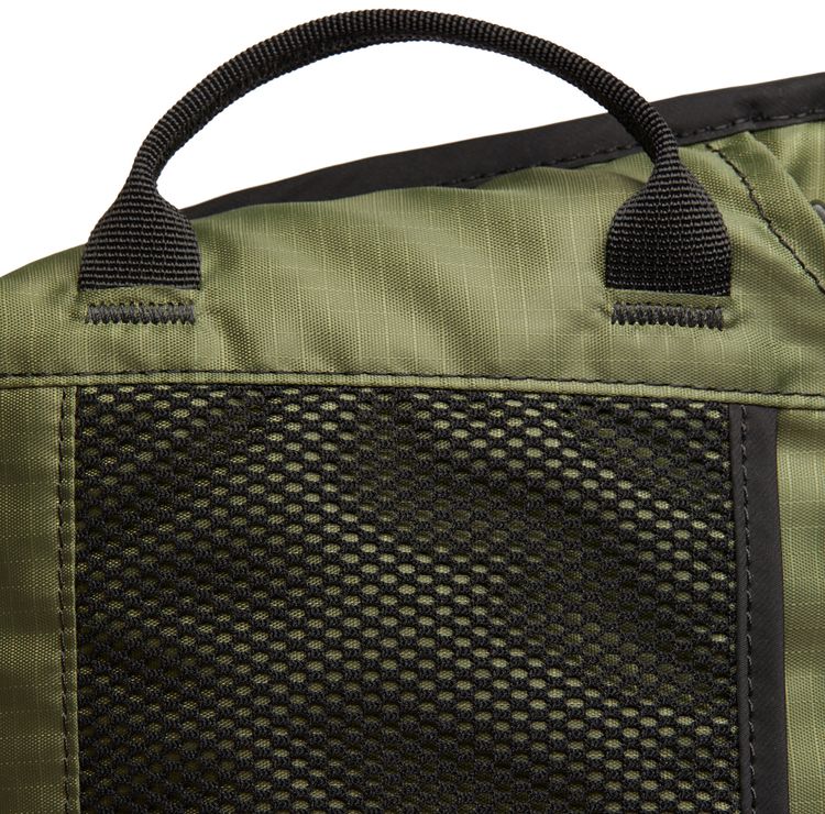 Acne Studios Logo Plaque Belt Bag Khaki Green