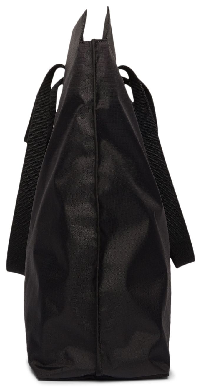 Acne Studios Logo Plaque Tote Bag Black