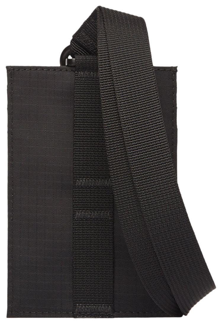 Acne Studios Ripstop Lanyard Cardholder Black