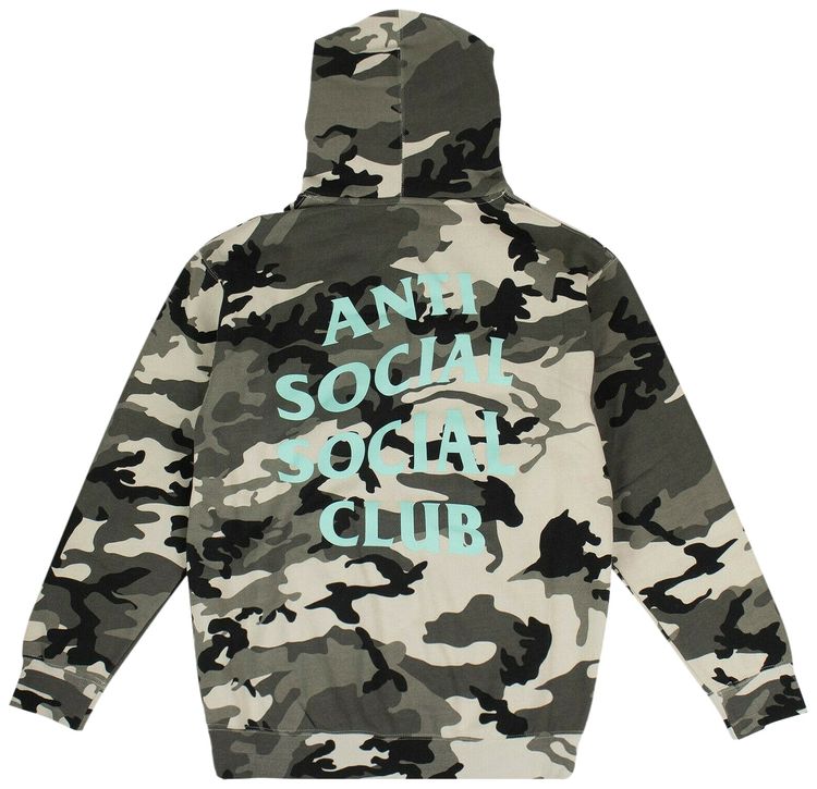 Buy Anti Social Social Club Melrose Ave Hoodie 'Camo' 0657