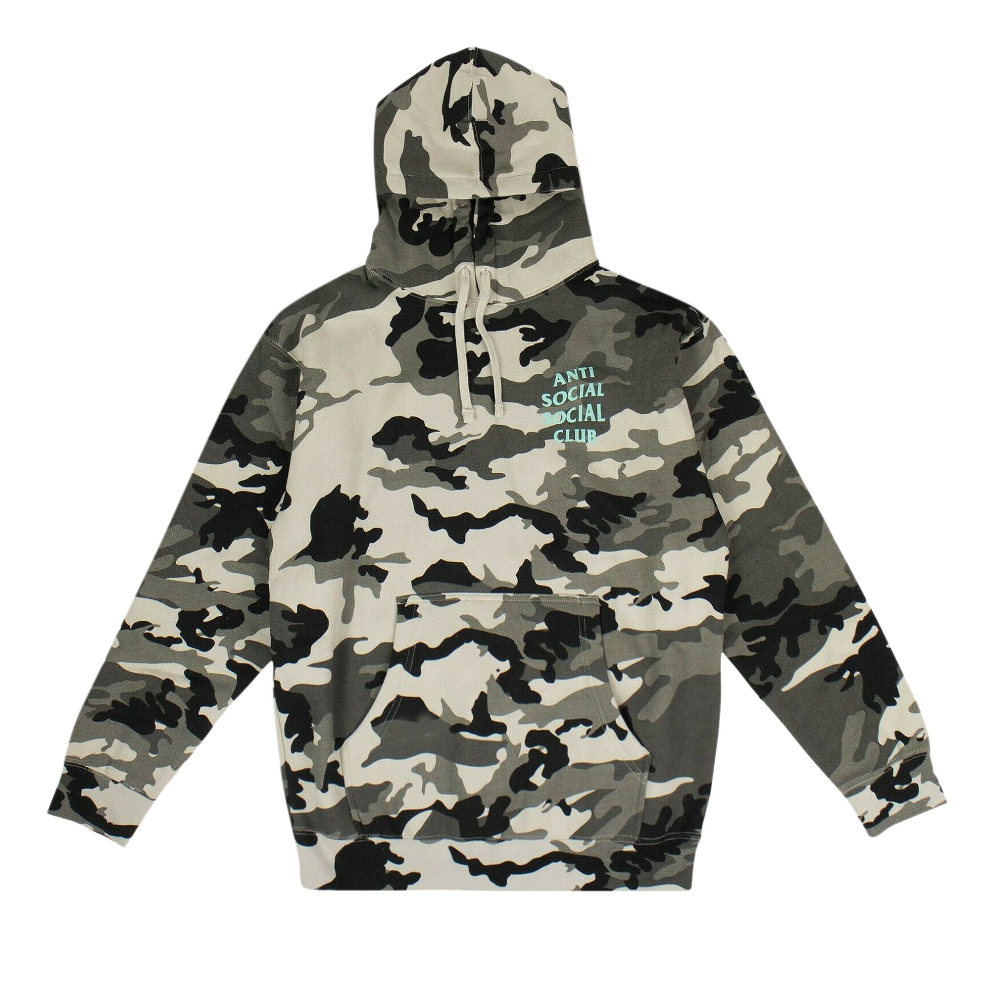 Buy Anti Social Social Club Melrose Ave Hoodie 'Camo' - 0657