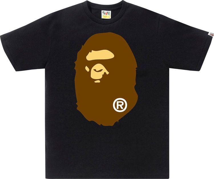 Buy BAPE Big Ape Head T-Shirt 'Black' - 0039 100000103BAHT BLAC | GOAT