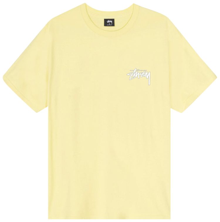 Stussy Tribal Mask Tee Yellow