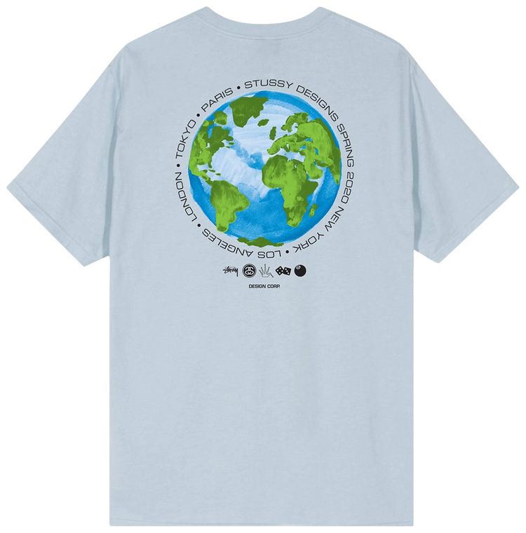 Stussy Global Design Corp Tee Slate