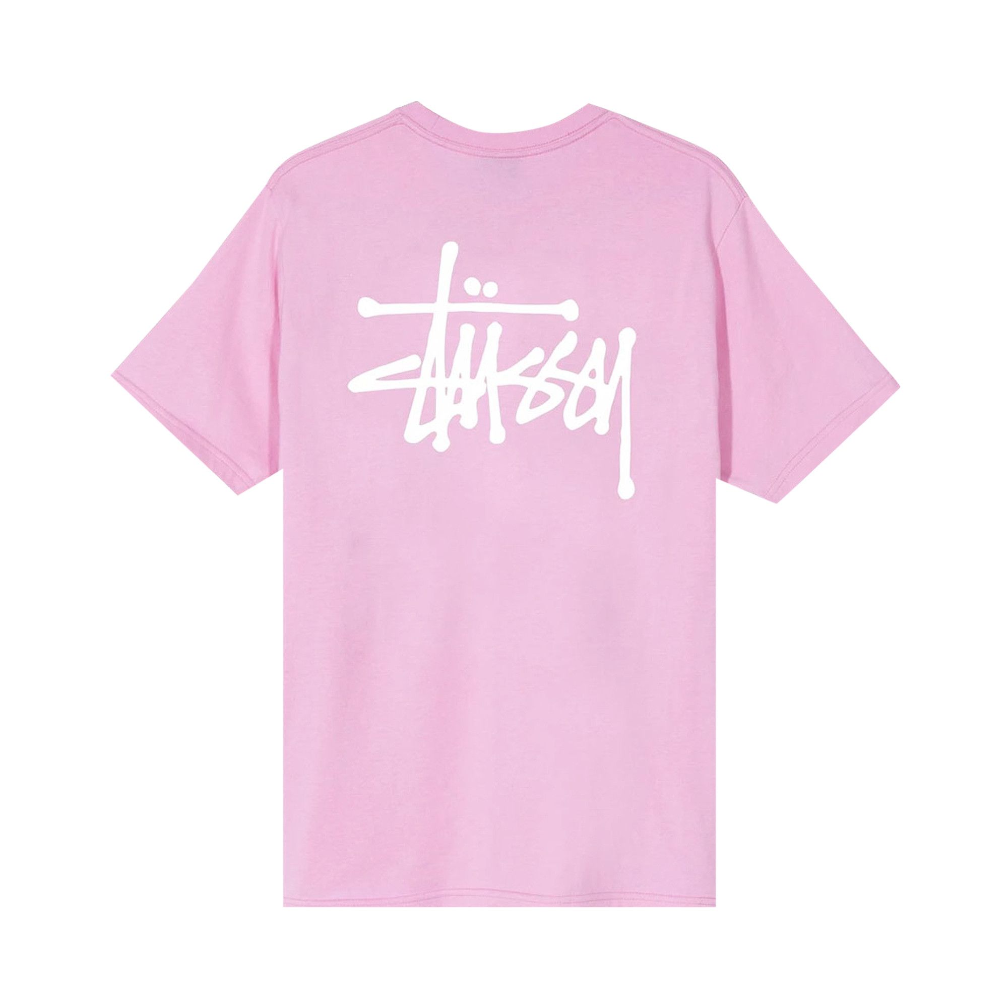Buy Stussy Basic Tee 'Pink' - 1904500 PINK | GOAT