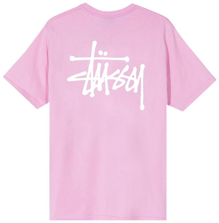 Stussy Basic Tee Pink