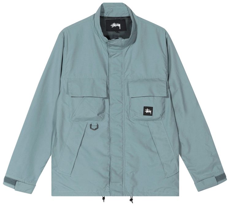 Stussy Cargo Jacket Teal