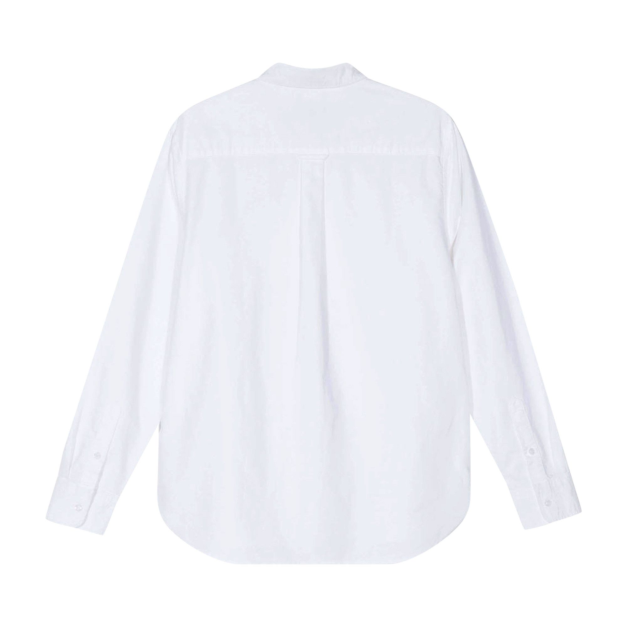 トップス 00s Stussy white buttondown oxford shirt Buy Stussy Crazy Button Oxford Shirt 'White' - 1110097 WHIT