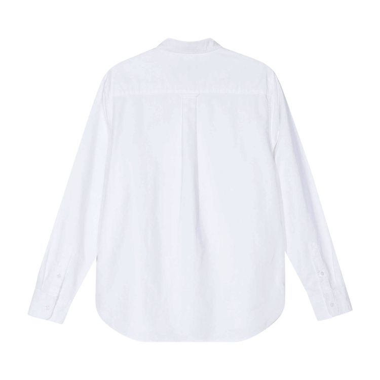 Stussy Crazy Button Oxford Shirt White