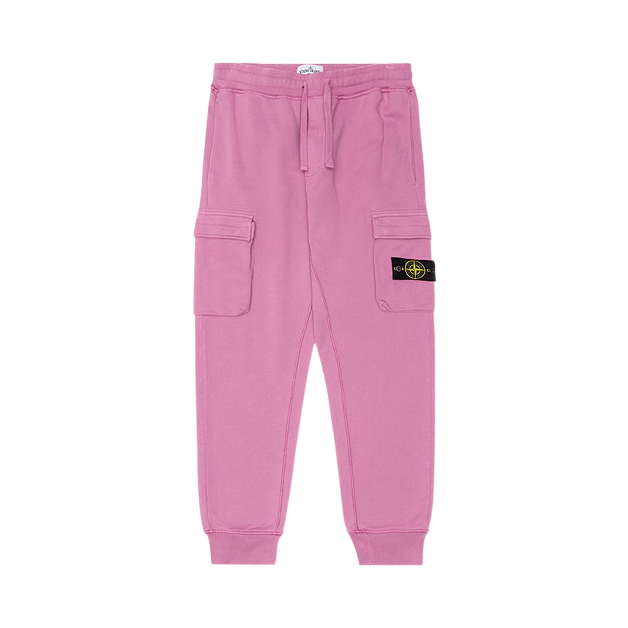 Stone island hot sale pink joggers
