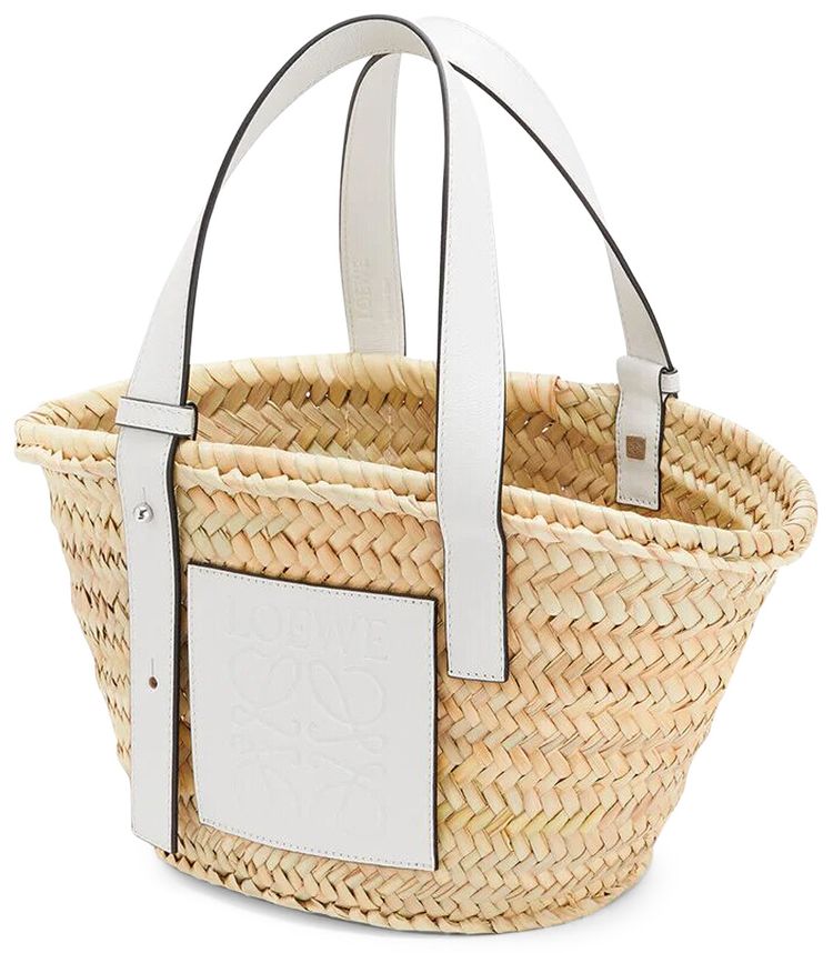 Loewe Small Basket Bag NaturalWhite