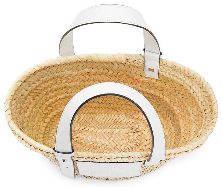 Loewe Small Basket Bag NaturalWhite