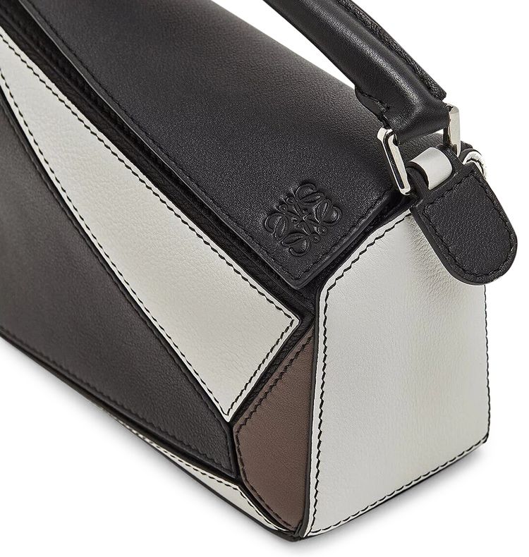 Loewe Puzzle Mini Bag BlackTaupe
